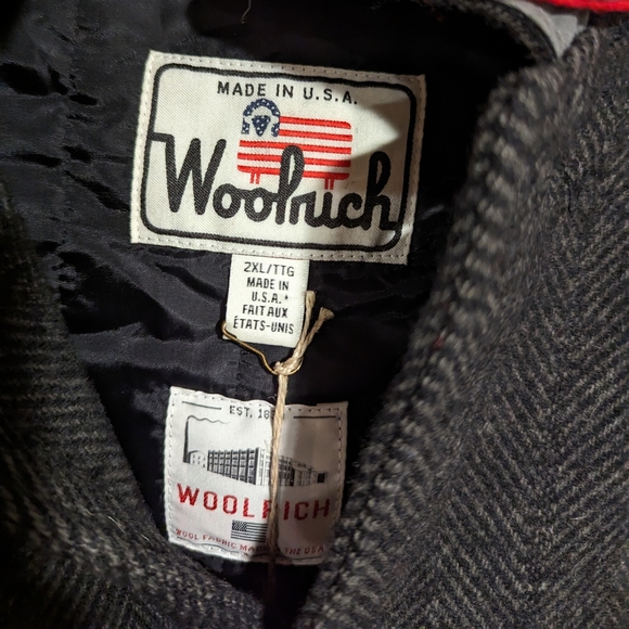 Woolrich Wool Car Coat NWT - Picture 8 of 11